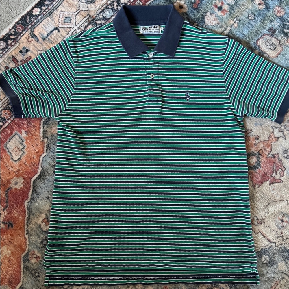 Us Polo Assn. Striped Polo Shirt